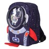 Kids Backpack Cartoon Spaceman Style Anti Lost Rope Large Capacity