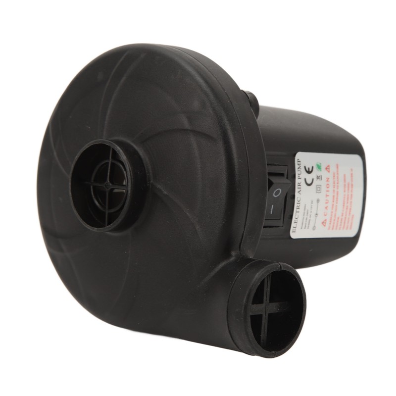 Electric Air Pump 3 Nozzles Portable Inflator Deflator Pump for