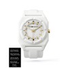 doublE-standard RÉ-NEGADE All WHITÉ | Unisex Quartz Fashion Watch -