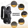 MAYASUR Pet Front Dog Carrier Backpacks, Adjustable Dog Backpack Carrier,