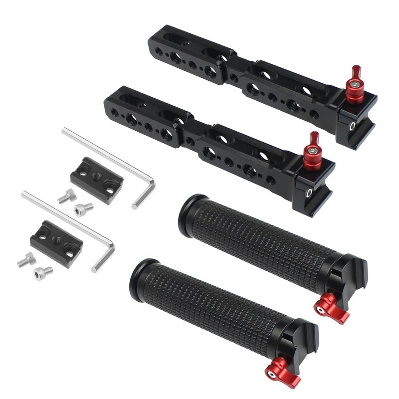 CS PRIORITY Quick Release Mount Dual Handle Grip Gimbal Monitor