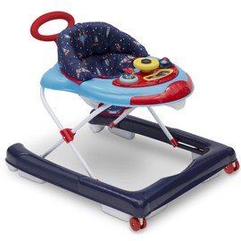 Delta Children First Exploration 2-in-1 Activity Walker, Lift Off