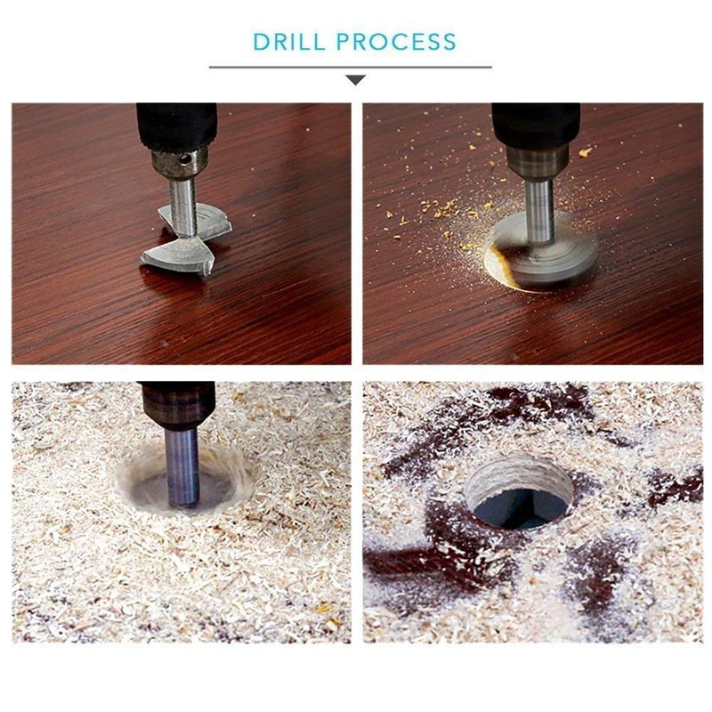 Flintronic dowel drill bits, wood drill bits, Forstner drill bits,