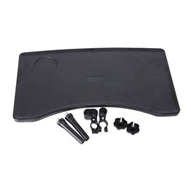 Wheelchair Tray, Detachable Wheelchair Table Removable Adult,Mobility Accessory Attachment Cup Holder Durable, Wheelchair Accessories,Fits Wheelchair Arms of 16" - 20", with Secure Straps