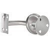 ZOENHOU 12 Pack Stainless Steel Handrail Brackets, Curved Handrail Brackets