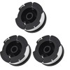munirater 3-Pack AF-100 Replacement Spool,0.065 Line String Trimmer Replacement for