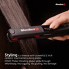 Mondava Professional Ceramic Tourmaline Hair Straightener Flat Iron and Curler,