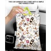 ANKVRP Car Trash Can, Durable Hanging Car Trash Garbage Bag,