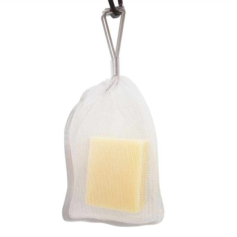 1 x ASAVO Handmade D Nylon Soap Bag (BPA Free)