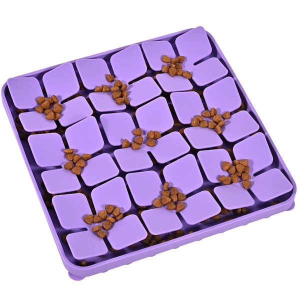 OurMiao Silicone Snuffle Mat for Dogs, Interactive Dog Puzzle Feeder