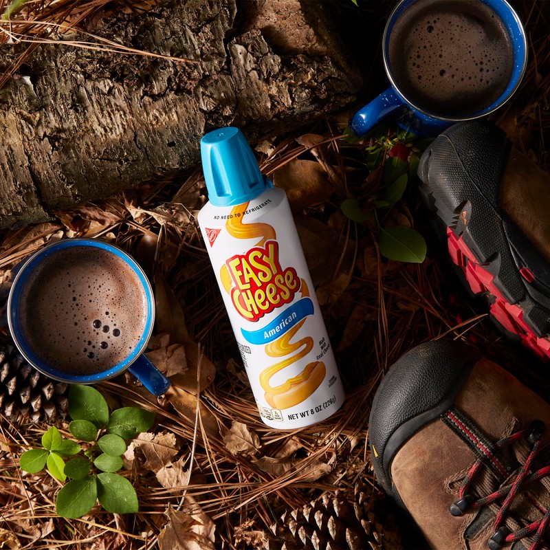 Easy Cheese American Cheese Snack, 8 oz