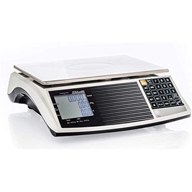 Digital Commercial Price Computing Scale PS6 NTEP Certified Class III , Weighing Scale with 60 lb Capacity for Food, Meat, Fruit (Base)