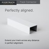 EverTrack Curtain Track - Corner Section for Ceiling Curtain Track