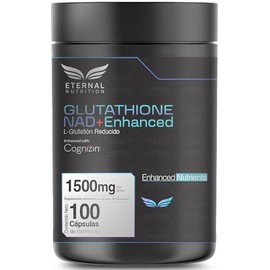 ETERNAL NUTRITION Essentials: L-Glutatión Reducido, con NAD+ (100 Cápsulas)