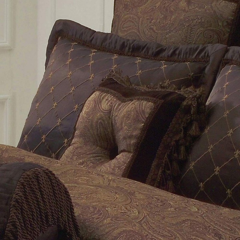 Riverbrook Home 8100 Polyester Comforter Set, King, 10-Piece, Buta -