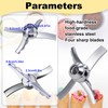Replacement Paddle Blade for Ninja Creami NC300 Series Ice Cream