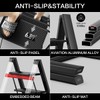 GameGem 3 Step Ladder, Aluminum Folding Step Stool with Anti-Slip