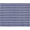 365methods Gabrielle Placemat, Lunch Mat, 100% Cotton, Simple, Striped, 17.7