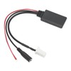 Car Bluetooth Audio Cable Adapter with Microphone Hands Free Replacement