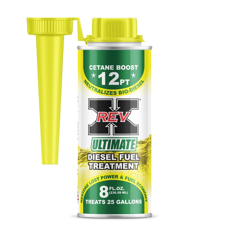REV X Ultimate Diesel Fuel Additive (4 Pack) - Boosts