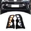 BINQIGOO 2PCs Front Bumper Fog Lights Assembly Fit for 2017