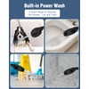 Filtered Shower Head with Handheld Matte Black, BOWGER 6 Modes