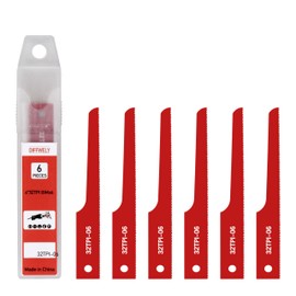 P4FS-6 Air Reciprocating Saw Blades Fits for Ingersol Rand air Saw,4” 32 TPI Fine for Standard 1/2" Shank Air Saw Blades 6 Pack