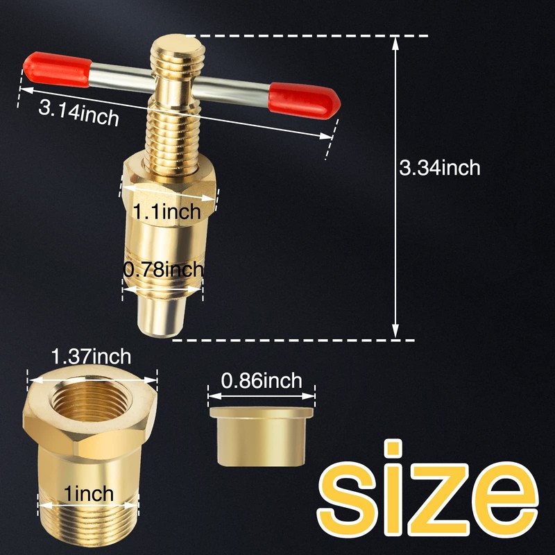 Kujunpao Olive Ring Removal Tool Compression Valve Removal Tool for