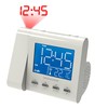 Magnasonic Projection Alarm Clock with AM/FM Radio, Battery Backup, Auto