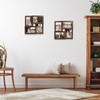 SZYUU 4x6 Collage Picture Frame,4 Photo Frame with Real Glass,Family