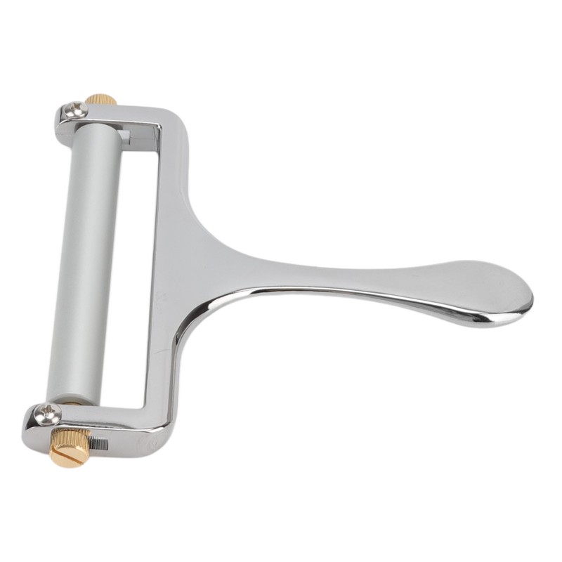Stainless Steel Cheese Cutter Thickness Adjustable Ergonomic Handle Wire Cheese