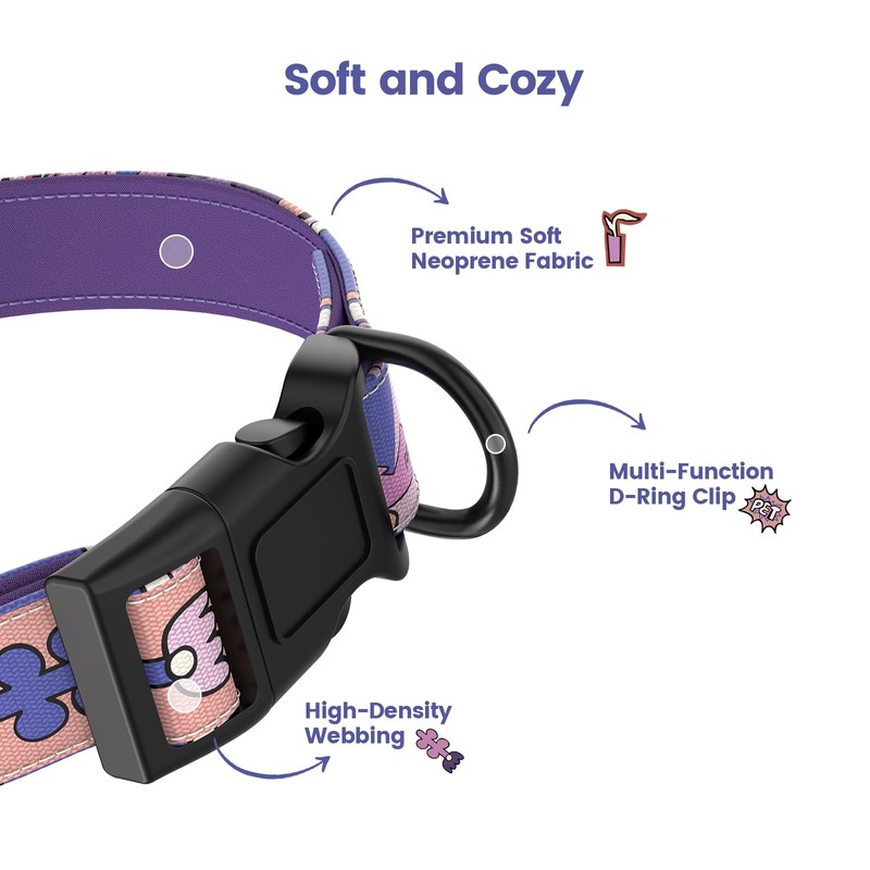 PawView Dog Collar & Lead Set with QR Code ID