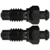 2Pcs Disc Brake Bleeder Screw Titanium Alloy M6 Rust Resistance