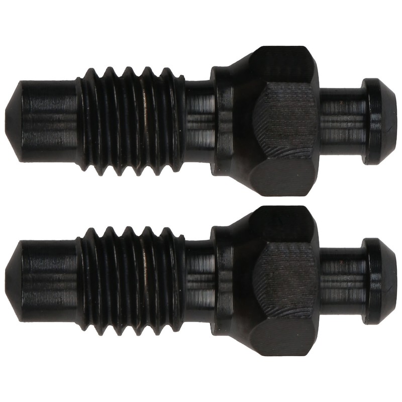 2Pcs Disc Brake Bleeder Screw Titanium Alloy M6 Rust Resistance
