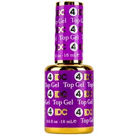 DC DND DC Dip Liquid Essential STEP 1, 2, 3, 4 ,5 - 0.6 fl oz *Pick Any* - Step #4 - TOP GEL (For Dip)