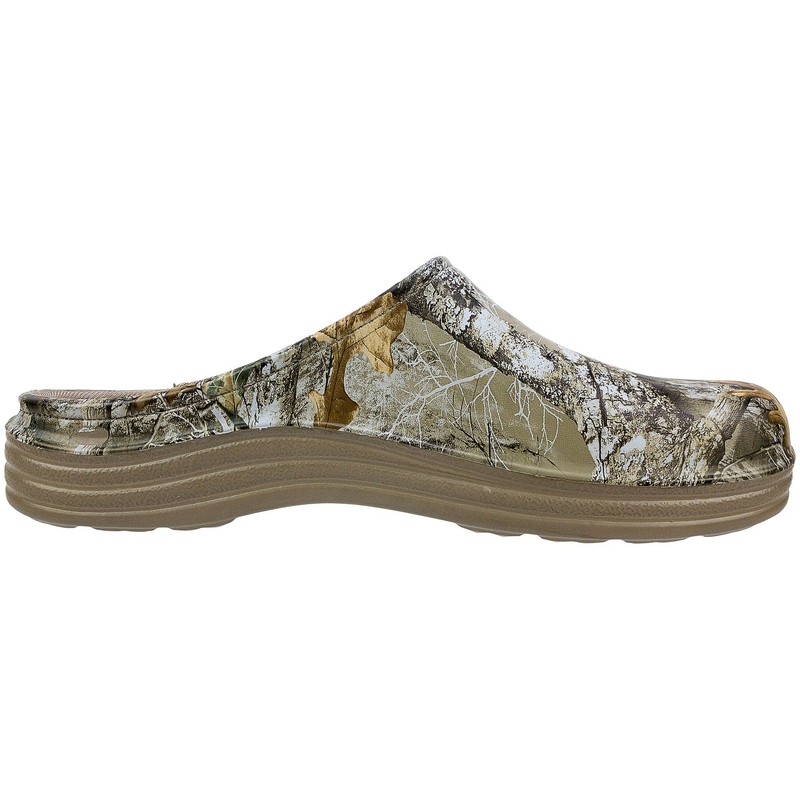 Realtree Men’s Camouflage Molded Clog with Lining, Size 10 Camo