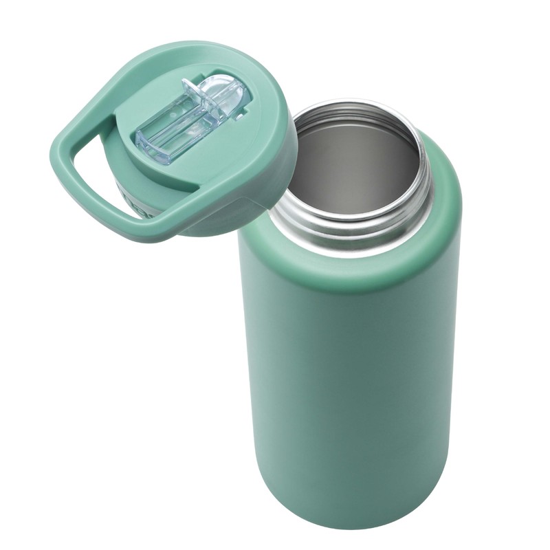 Smash Stainless Steel Reusable 1 litre Water Bottle - Green