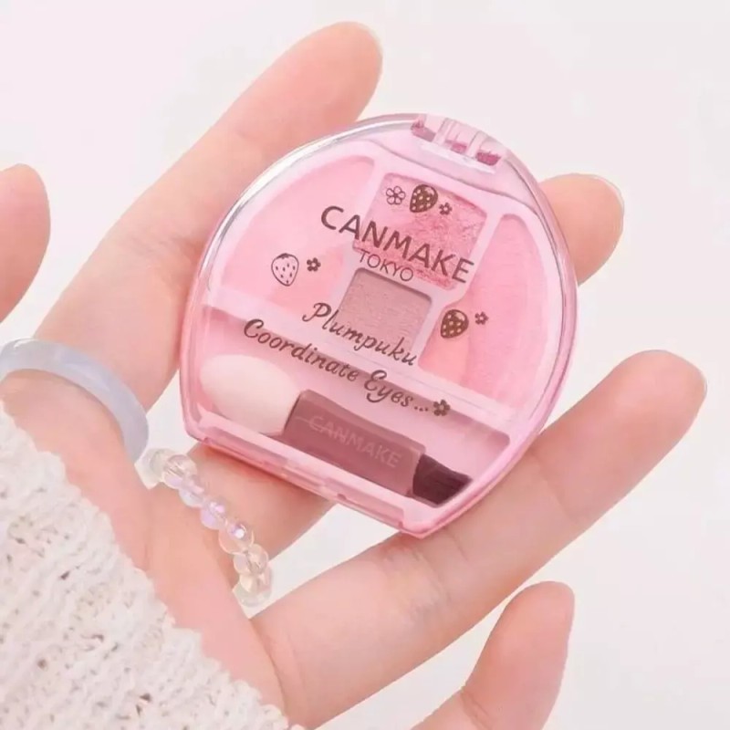 Plum Puku 플럼푸쿠 코디 아이즈 애교살 이치고 만들기 04 섀도우