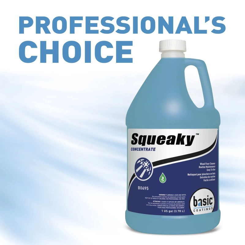 Basic Coatings Squeaky Concentrate Floor Cleaner 128 Fl Oz Residue