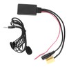 59.1in Bluetooth Radio Audio Cable Handsfree Car AUX Adapter with