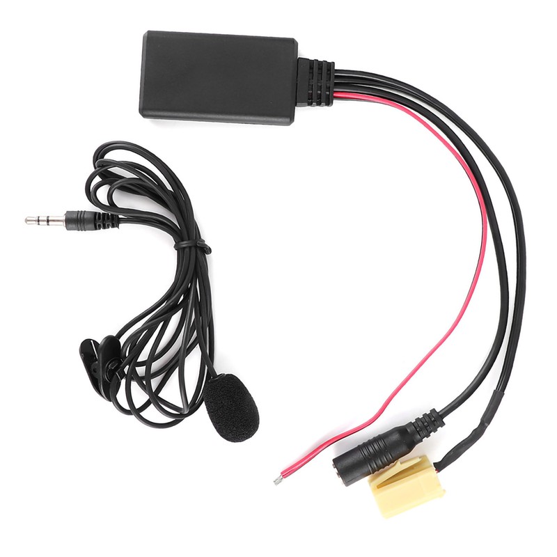 59.1in Bluetooth Radio Audio Cable Handsfree Car AUX Adapter with