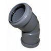 FLOPLAST 32mm Grey Pushfit 135 Degree Waste Pipe Bend