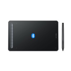 XP PEN Deco MW 8"x5" Grafiktablett Bluetooth Stifttablett mit 8 Schnelltasten, Tablet zum Zeichnen, Fotobearbeitung mit X3 Stift, Ideal für Home-Office, E-Learning (Schwarz)