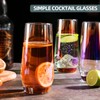 SHOWLOUE 18.3 oz Large Drinking Glasses, 6PCS Tall Glass Sets,