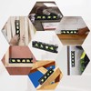 Huepar Level/Leveler Mini with Strong Magnet V-Groove, Screw Clamp, Graduations,