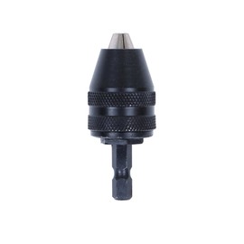 AUTOTOOLHOME 1/4-inch Hex Shank Keyless Drill Chuck for impact driver Quick Change Chuck Adapter Power Screwdriver to Drill Converter Conversion Tool