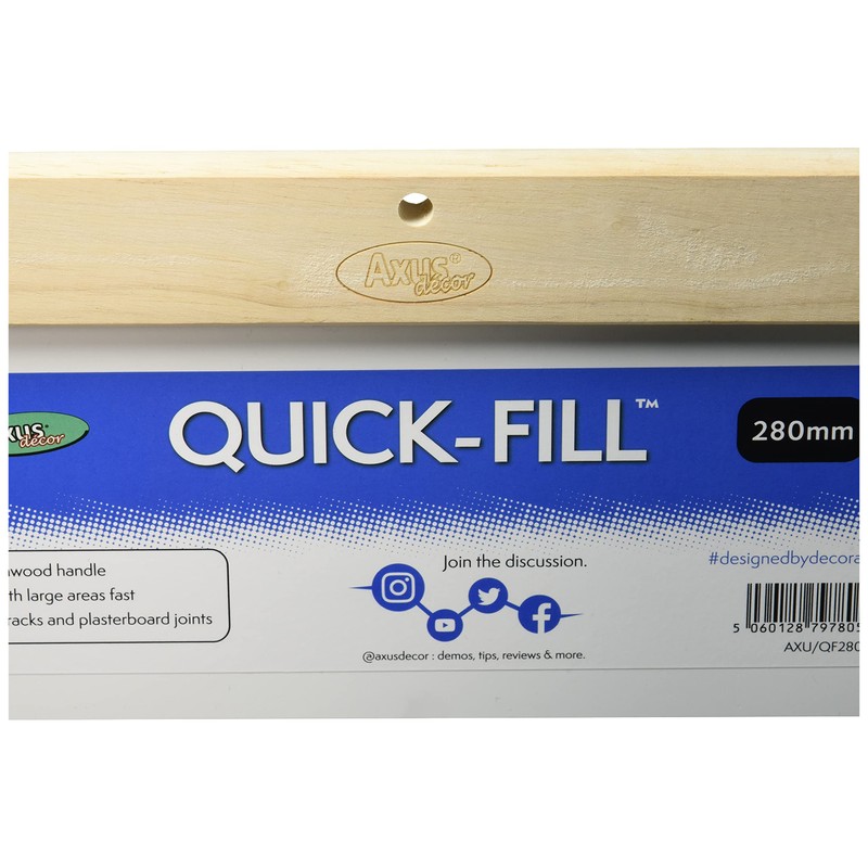 Axus Decor Flexible Caulking Blade - 280mm - Beechwood Handle