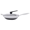 Unbranded Non Stick Double Sided Honeycomb Cooking Frying Wok Pan