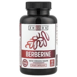 Jaw Nutrition Berberine-containing Oregon Grape 1000mg Veggie Capsules 60 tablets (500mg per tablet), 1 piece / 조우뉴트리션 베르베린 함유 오리건 포도 1000mg 베지 캡슐 60정 (1정당 500mg), 1개