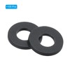 PATIKIL M4 Nylon Flat Washers 100-Pack 4mm Inner Diameter 9mm